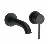 Смеситель для раковины Kludi BOZZ S однорычажный с донным клапаном черный матовый 382443976