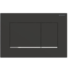 Клавиша смыва Geberit Sigma30 двойной смыв черный матовый 115.883.14.1