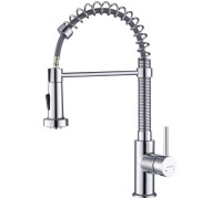 Смеситель для кухни Aquanet Европа профессиональный 2 jet хром AQ1387CR