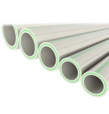 Труба полипропиленовая FV-Plast FASER PN20 40х6.7 мм штанга 4 м 508228