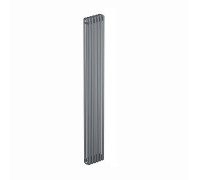 Радиатор трубчатый Rifar TUBOG 3180 6 секций боковое подключение Титан TUB 3180-06-TI