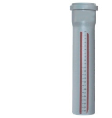 Труба канализационная Ostendorf HT 32 x 1500 мм с раструбом 508103