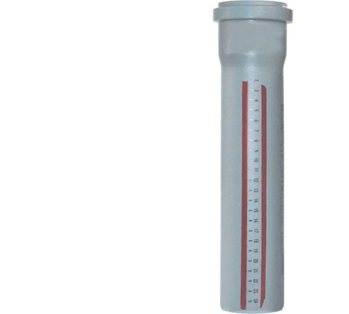 Труба канализационная Ostendorf HT 32 x 1500 мм с раструбом 508103