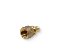 Муфта аксиальная Uponor S-Press PLUS 25 мм x 1/2 ВР латунь 11093301001