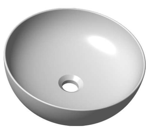 Умывальник RAVAK Uni 400 Slim 400x400 мм керамический белый XJX01140002