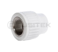 Муфта комбинированная Fusitek PP-R 20x3/4 ВР FT04202