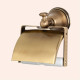 Держатель для туалетной бумаги с крышкой Tiffany World Harmony 219 подвесной бронза TWHA219br