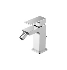 Смеситель для биде Gattoni Kubik с донным клапаном хром 2563/25C0