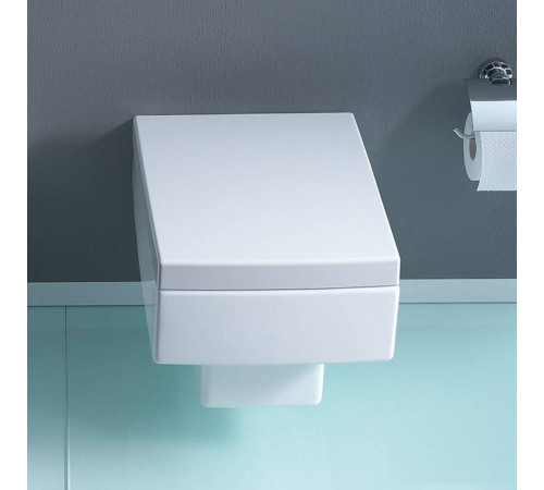 Унитаз подвесной Duravit Vero 37x54.5 см вертикальный смыв белый 2217090000