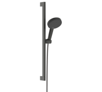 Душевой гарнитур Hansgrohe Raindance Alive Select S 625 мм Ø125 мм шлифованный черный хром 24600340