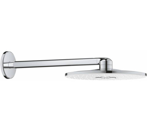 Верхний душ с кронштейном 430 мм GROHE Rainshower 310 SmartActive белая луна 26475LS0