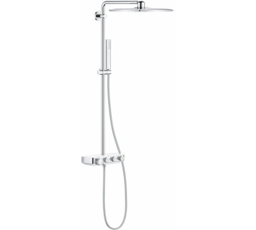 Душевая система с термостатом GROHE Euphoria SmartControl 310 DUO Cube белая луна 26508LS0