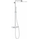 Душевая система с термостатом GROHE Euphoria SmartControl 310 DUO Cube белая луна 26508LS0