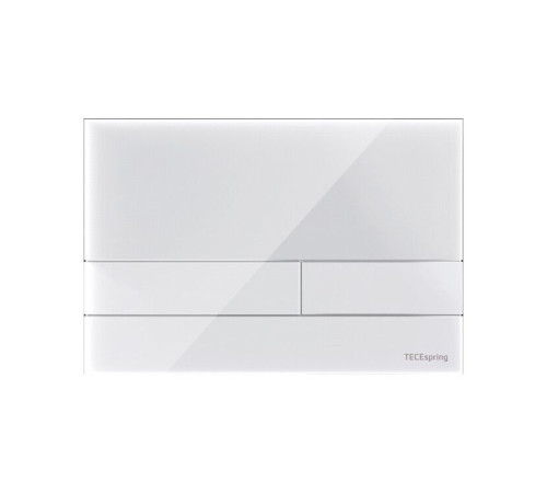 Панель смыва TECE TECEspring square для унитаза белый S240850