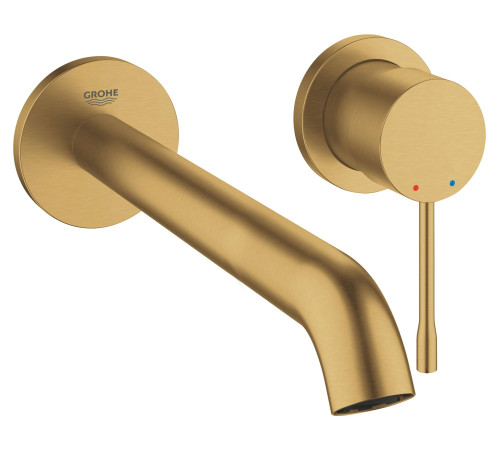 Смеситель для раковины GROHE Essence New настенный монтаж L-Size холодный рассвет матовый 19967GN1