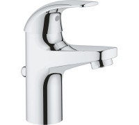 Смеситель для раковины Grohe BauCurve с донным клапаном хром 32805000