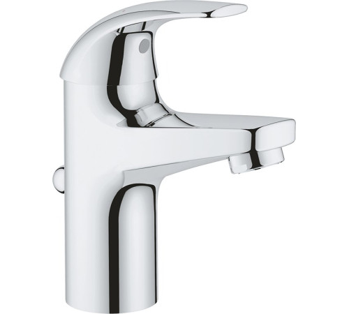 Смеситель для раковины Grohe BauCurve с донным клапаном хром 32805000