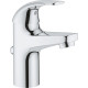 Смеситель для раковины Grohe BauCurve с донным клапаном хром 32805000