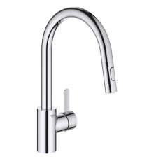 Смеситель для кухонной мойки GROHE Eurosmart Cosmopolitan высокий излив хром 31481001