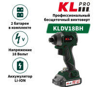 Гайковерт аккумуляторный ударный KLpro KLDV18BH-20 18 В KLDV18BH-20