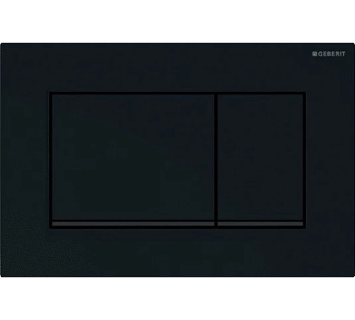 Клавиша смыва Geberit Sigma30 двойной смыв черный глянцевый 115.883.DW.1