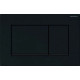 Клавиша смыва Geberit Sigma30 двойной смыв черный глянцевый 115.883.DW.1