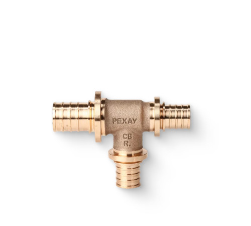 Тройник переходной REHAU Rautitan RX+ 20-16-16 мм бронза 14563221001