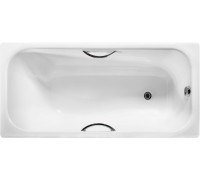Ванна чугунная Wotte Start 1700х700х458 мм с отверстиями для ручек Start 1700x700UR