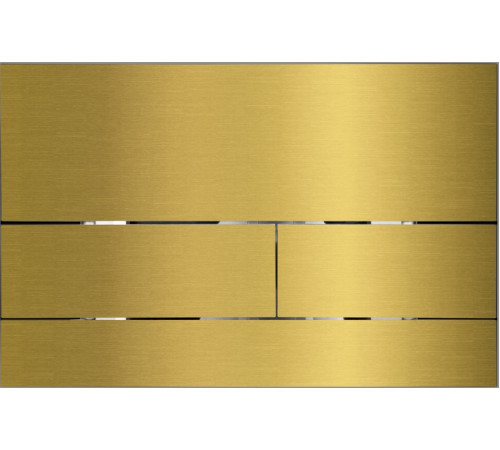 Панель смыва AQUAme нержавеющая сталь золото шлифованное AQM4117BG