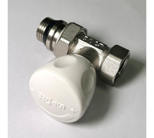 Вентиль ручной Uni-Fitt прямой 1/2 быстрого монтажа никелированный 151N2000