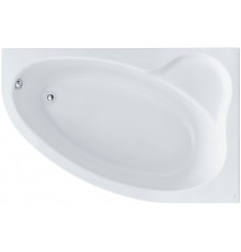Ванна акриловая асимметричная Santek Эдера 170х100 см правосторонняя 1.WH50.1.663