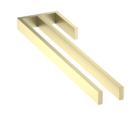 Полотенцедержатель двойной Timo Petruma золото матовое 15252/17