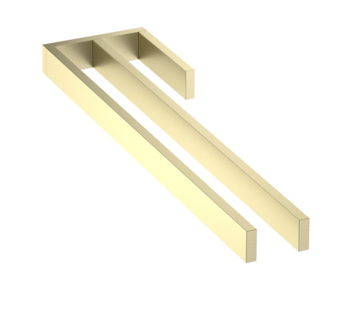 Полотенцедержатель двойной Timo Petruma золото матовое 15252/17