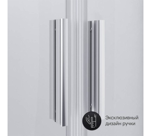 Душевой уголок AM.PM Gem 100х100 см без поддона W90G-401-100WT
