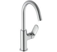 Смеситель для раковины Ideal Standard Ceralife O 21.5 см поворотный излив с донным клапаном хром BE016AA