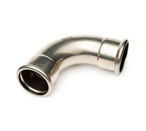 Отвод 90° SANHA NiroPress AISI 304L ВПр-ВПр 15 мм 691002A15.3