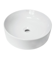 Умывальник накладной Sanita Luxe Best Slim 40 см Белый WB.CT/Best/40-N.Slim/WHT.G/S1