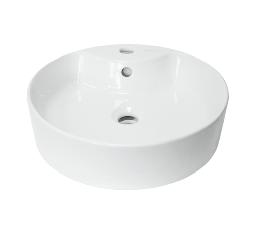 Умывальник накладной Sanita Luxe Best Shelf 43 см Белый WB.CT/Best/43-C.Shelf/WHT.G/S1