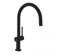 Смеситель для кухни Hansgrohe Talis M54 220 матовый черный 72804670