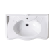 Раковина с пьедесталом Azzurra Jubilaeum 90x56 см 1 отверстие JULP0905500MBI