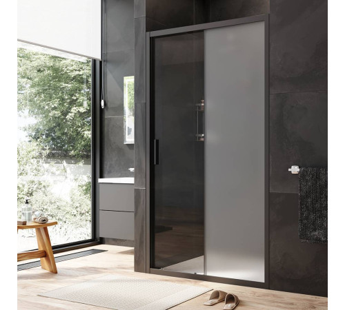 Душевая дверь в нишу AM.PM Gem 110х195 см раздвижная W90G-110-1-195BM