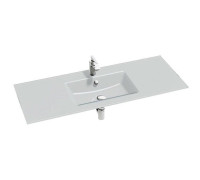 Комплект Jacob Delafon VOX раковина 120 см и тумба белый блестящий EB2101-DD1/EB2071-R1-N18