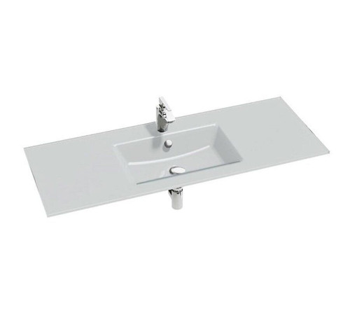 Комплект Jacob Delafon VOX раковина 120 см и тумба белый блестящий EB2101-DD1/EB2071-R1-N18