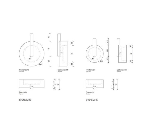 Крючок для полотенец Decor Walther Black Stone WHK черный матовый/хром 0972664