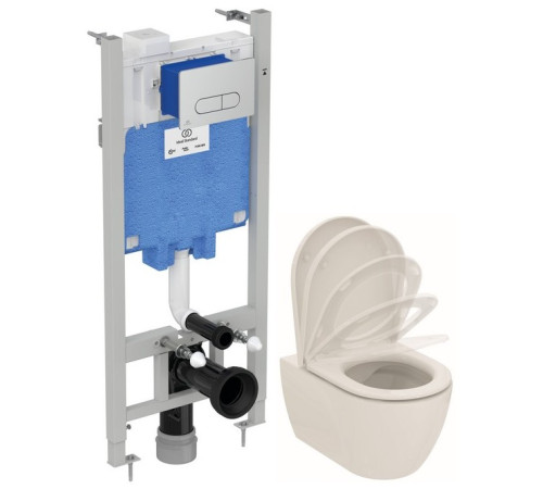 Комплект Ideal Standard Ellisse (унитаз T569201, инсталляция R046367) TR560401