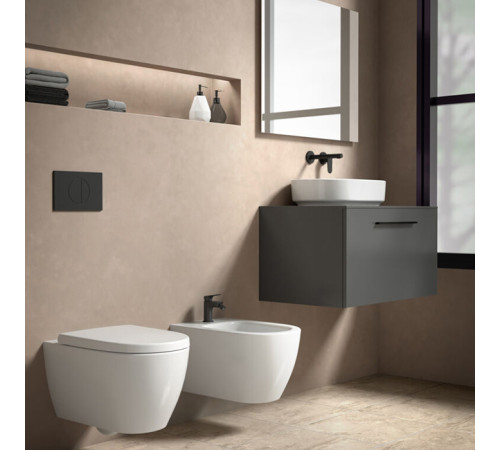 Унитаз подвесной Ideal Standard i.life O безободковый 35х53 см белый T568001