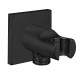 Шланговое подсоединение с держателем для душа TRES матовый черный 102199603C1EX