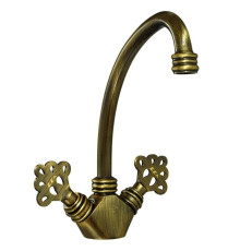 Смеситель для кухни TRES OTTOMAN 191 антик лак 102208003EX