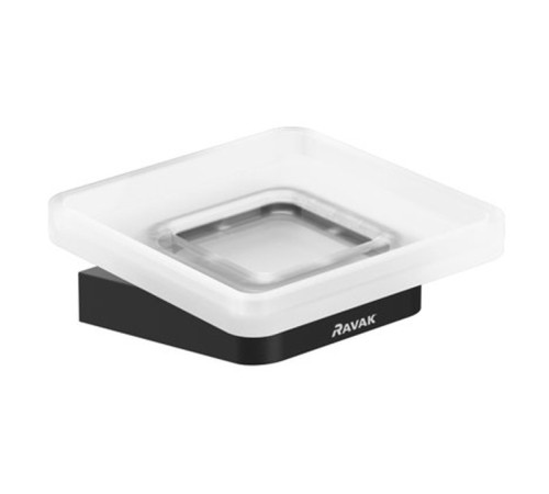 Держатель с мыльницей Ravak 10° TD 200.20 черный X07P556