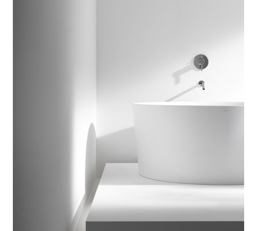 Ванна отдельностоящая Laufen VAL 130x130 см круглая композит белый 2.3128.2.000.000.1